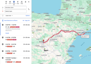Google Maps Screenshot