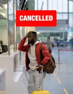 cancelled flight what to do