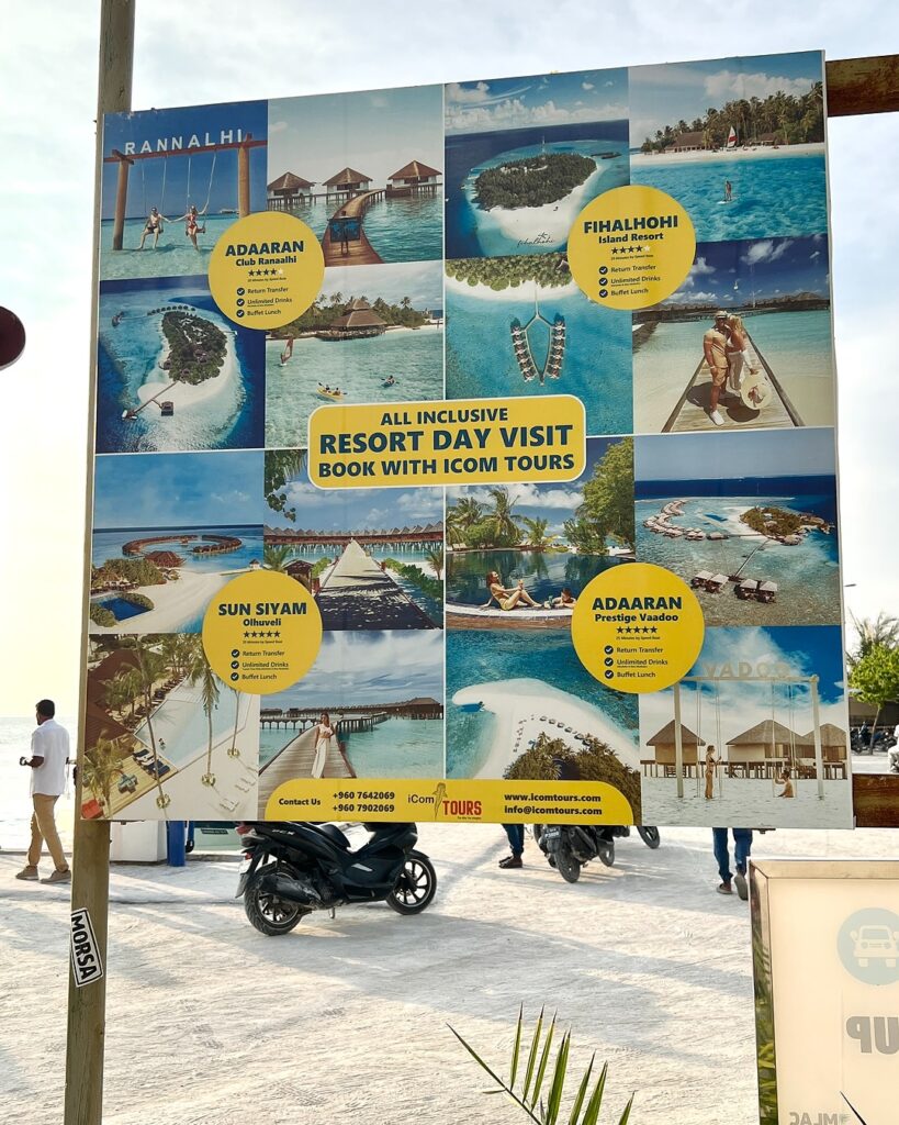 maldives resort trips