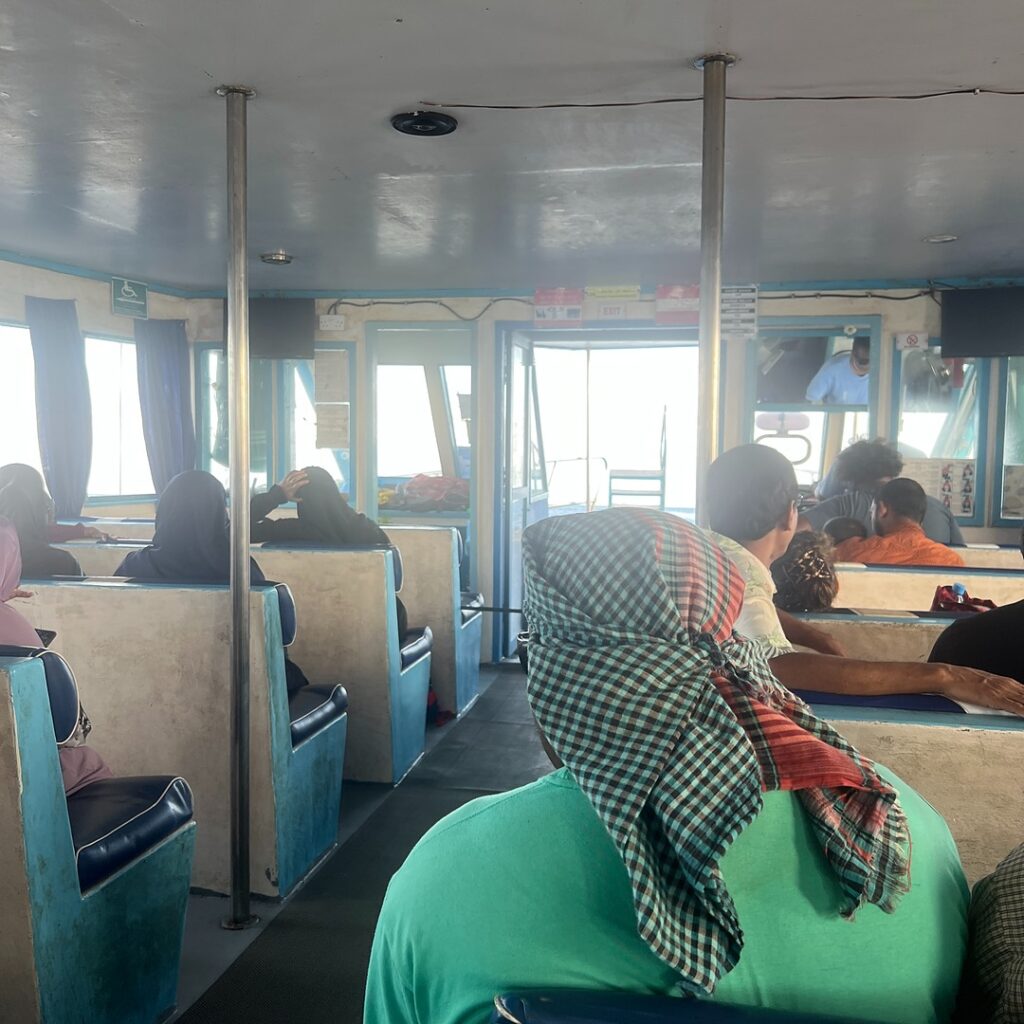 Maafushi to Gulhi ferry