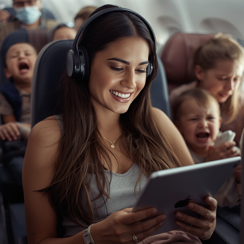screaming babies on the plane survival guide