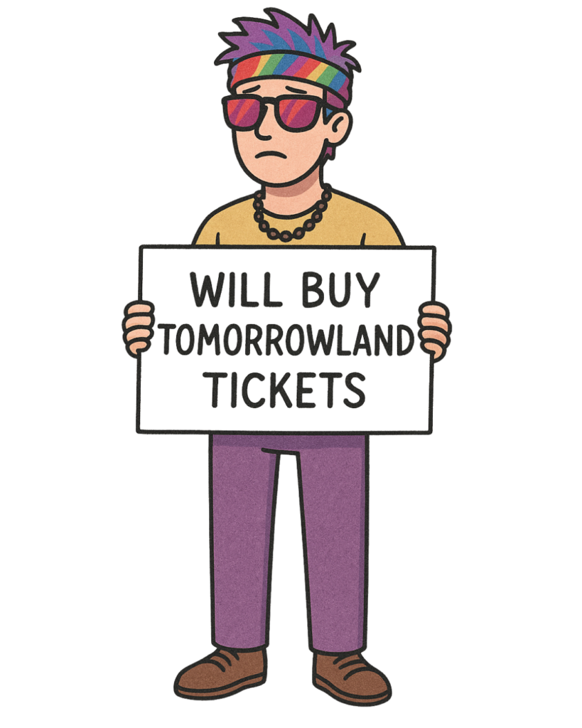 will buy tomorrowland tickets sign
